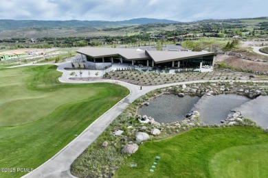 Perched above the 1st hole of the signature Nicklaus Painted on Promontory Nicklaus Painted Valley Golf Course in Utah - for sale on GolfHomes.com, golf home, golf lot
