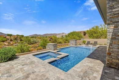 Complete and move in read, .25 mile walk to the Stunning Desert on Desert Mountain - Outlaw Golf Course in Arizona - for sale on GolfHomes.com, golf home, golf lot