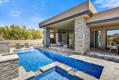 Complete and move in read, .25 mile walk to the Stunning Desert on Desert Mountain - Outlaw Golf Course in Arizona - for sale on GolfHomes.com, golf home, golf lot