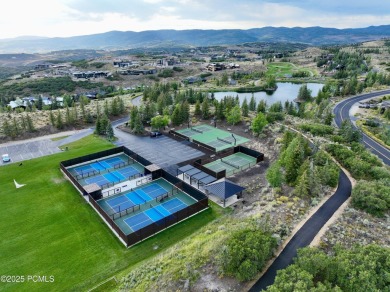 Perched above the 1st hole of the signature Nicklaus Painted on Promontory Nicklaus Painted Valley Golf Course in Utah - for sale on GolfHomes.com, golf home, golf lot
