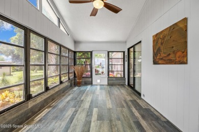 Beautiful updated manufactured home in Barefoot Bay. New roof in on Barefoot Bay Golf Course in Florida - for sale on GolfHomes.com, golf home, golf lot