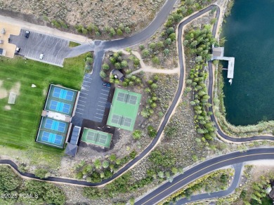 Perched above the 1st hole of the signature Nicklaus Painted on Promontory Nicklaus Painted Valley Golf Course in Utah - for sale on GolfHomes.com, golf home, golf lot