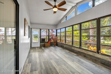 Beautiful updated manufactured home in Barefoot Bay. New roof in on Barefoot Bay Golf Course in Florida - for sale on GolfHomes.com, golf home, golf lot