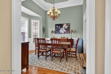 This custom-built brick home offers 2,970 sq.ft. of living space on Magnolia Greens Golf Plantation in North Carolina - for sale on GolfHomes.com, golf home, golf lot
