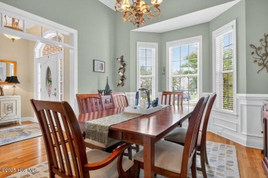 This custom-built brick home offers 2,970 sq.ft. of living space on Magnolia Greens Golf Plantation in North Carolina - for sale on GolfHomes.com, golf home, golf lot