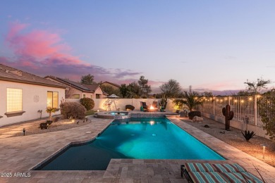 This stunning & remodeled home w/heated pool/spa and golf course on Estrella Mountain Ranch Golf Course in Arizona - for sale on GolfHomes.com, golf home, golf lot