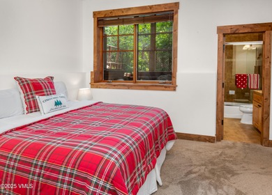 Spacious, warm, and sunny, fully furnished mountain decor home on Eagle Vail Golf Course in Colorado - for sale on GolfHomes.com, golf home, golf lot