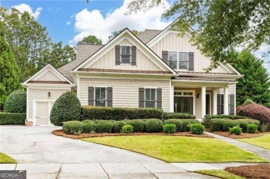 Welcome to 6186 Talmadge Run-an elegant retreat tucked inside on The Governors Towne Club in Georgia - for sale on GolfHomes.com, golf home, golf lot