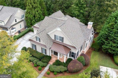 Welcome to 6186 Talmadge Run-an elegant retreat tucked inside on The Governors Towne Club in Georgia - for sale on GolfHomes.com, golf home, golf lot