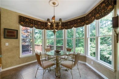 Beautifully situated on a private golf course lot, this stunning on Trophy Club of Apalachee in Georgia - for sale on GolfHomes.com, golf home, golf lot