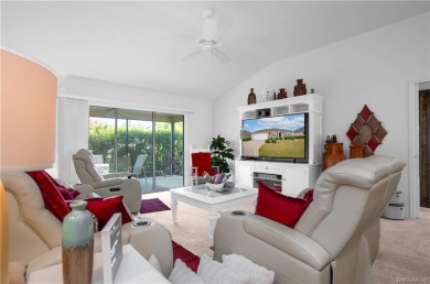 Welcome home! This Village of Collier Wisteria model will whisk on Evans Prairie Golf and Country Club in Florida - for sale on GolfHomes.com, golf home, golf lot