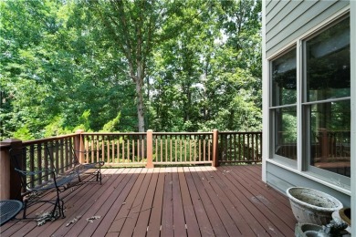 Beautifully situated on a private golf course lot, this stunning on Trophy Club of Apalachee in Georgia - for sale on GolfHomes.com, golf home, golf lot