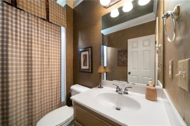 Beautifully situated on a private golf course lot, this stunning on Trophy Club of Apalachee in Georgia - for sale on GolfHomes.com, golf home, golf lot