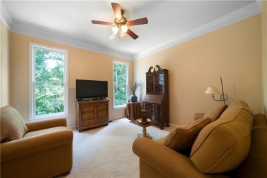Beautifully situated on a private golf course lot, this stunning on Trophy Club of Apalachee in Georgia - for sale on GolfHomes.com, golf home, golf lot