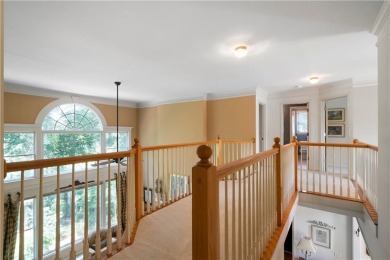 Beautifully situated on a private golf course lot, this stunning on Trophy Club of Apalachee in Georgia - for sale on GolfHomes.com, golf home, golf lot