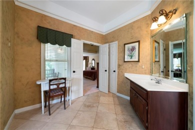 Beautifully situated on a private golf course lot, this stunning on Trophy Club of Apalachee in Georgia - for sale on GolfHomes.com, golf home, golf lot