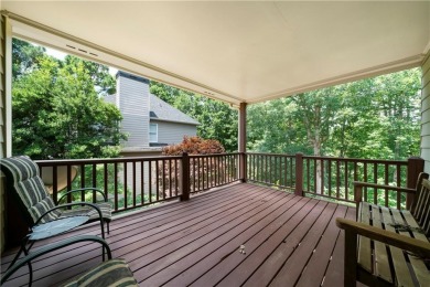 Beautifully situated on a private golf course lot, this stunning on Trophy Club of Apalachee in Georgia - for sale on GolfHomes.com, golf home, golf lot