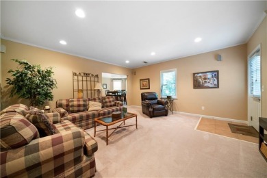 Beautifully situated on a private golf course lot, this stunning on Trophy Club of Apalachee in Georgia - for sale on GolfHomes.com, golf home, golf lot