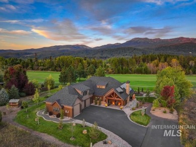 Luxury mountain living in sought-after Jug Mountain Ranch! This on Jug Mountain Ranch Golf Course in Idaho - for sale on GolfHomes.com, golf home, golf lot