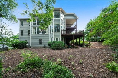 Beautifully situated on a private golf course lot, this stunning on Trophy Club of Apalachee in Georgia - for sale on GolfHomes.com, golf home, golf lot