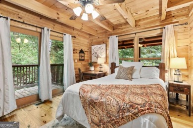 Mountain chalet with views of Sharptop Mountain in the Amenity on Bent Tree Golf Course in Georgia - for sale on GolfHomes.com, golf home, golf lot