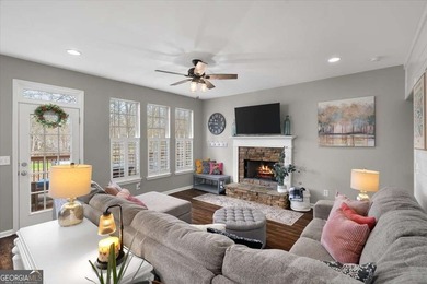 Enjoy beautiful views of the BridgeMill golf course right from on Bridgemill Golf Club in Georgia - for sale on GolfHomes.com, golf home, golf lot