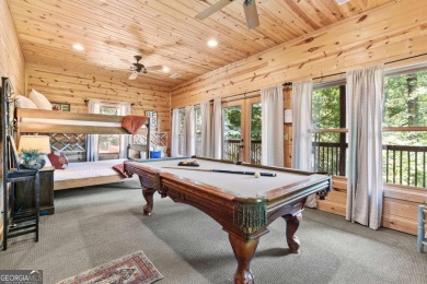 Mountain chalet with views of Sharptop Mountain in the Amenity on Bent Tree Golf Course in Georgia - for sale on GolfHomes.com, golf home, golf lot