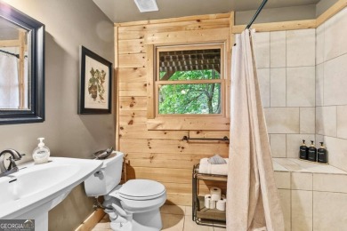 Mountain chalet with views of Sharptop Mountain in the Amenity on Bent Tree Golf Course in Georgia - for sale on GolfHomes.com, golf home, golf lot