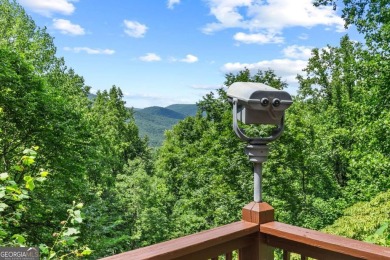 Mountain chalet with views of Sharptop Mountain in the Amenity on Bent Tree Golf Course in Georgia - for sale on GolfHomes.com, golf home, golf lot