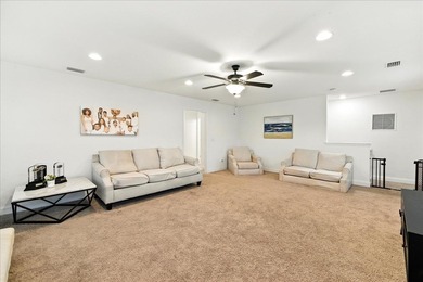 Virtual Fire in Fireplace * 5 Bedroom or 4 + Office gorgeous on Southwood Golf Club in Florida - for sale on GolfHomes.com, golf home, golf lot