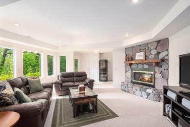 Experience the best of both worlds in this beautifully appointed on HawksHead Links in Michigan - for sale on GolfHomes.com, golf home, golf lot