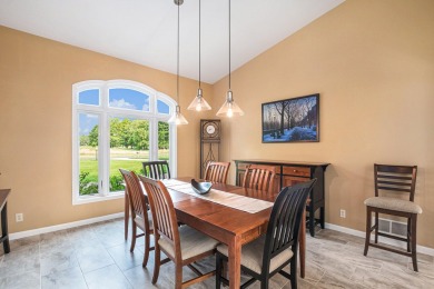 Experience the best of both worlds in this beautifully appointed on HawksHead Links in Michigan - for sale on GolfHomes.com, golf home, golf lot