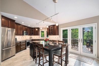 Experience the best of both worlds in this beautifully appointed on HawksHead Links in Michigan - for sale on GolfHomes.com, golf home, golf lot