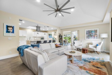 Discover modern luxury in this fully renovated 3-bedroom, 3-bath on Eastpointe Country Club in Florida - for sale on GolfHomes.com, golf home, golf lot