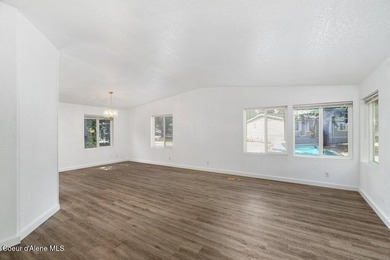 Tucked into a quiet Hayden community, this newly updated on Hayden Lake Country Club in Idaho - for sale on GolfHomes.com, golf home, golf lot