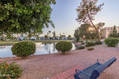 Discover refined living in this upscale, guard-gated condominium on Scottsdale Shadows in Arizona - for sale on GolfHomes.com, golf home, golf lot