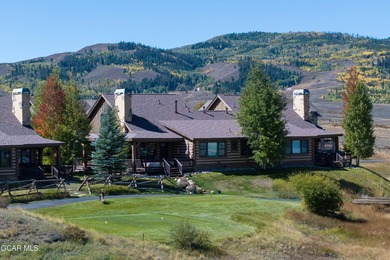 This stunning mountain retreat offers a perfect blend of rustic on Grand Elk Ranch and Club in Colorado - for sale on GolfHomes.com, golf home, golf lot
