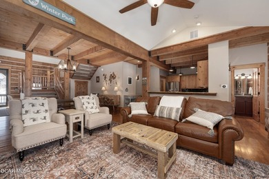 This stunning mountain retreat offers a perfect blend of rustic on Grand Elk Ranch and Club in Colorado - for sale on GolfHomes.com, golf home, golf lot