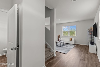 Welcome to this lifestyle-focused two-story home! Step inside on Lennon Hills Golf Course in North Carolina - for sale on GolfHomes.com, golf home, golf lot