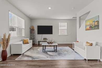 Welcome to this lifestyle-focused two-story home! Step inside on Lennon Hills Golf Course in North Carolina - for sale on GolfHomes.com, golf home, golf lot