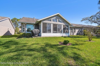 This Beautiful Extended Oakmont Model End Unit Villa overlooking on Timber Pines Golf Course in Florida - for sale on GolfHomes.com, golf home, golf lot
