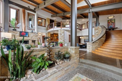 7725 Glenwild Drive is a striking architectural masterpiece on Glenwild Golf Club and Spa in Utah - for sale on GolfHomes.com, golf home, golf lot
