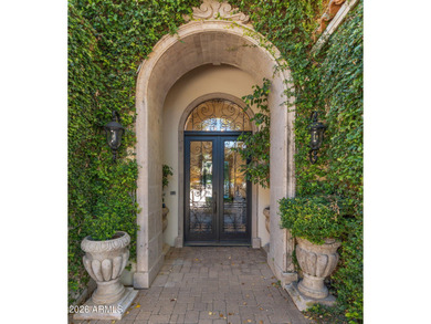 This elegant European-style estate, tucked within one of on Camelback Golf Club in Arizona - for sale on GolfHomes.com, golf home, golf lot