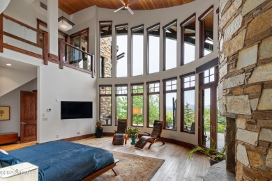 7725 Glenwild Drive is a striking architectural masterpiece on Glenwild Golf Club and Spa in Utah - for sale on GolfHomes.com, golf home, golf lot