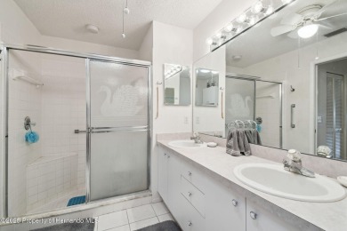 This Beautiful Extended Oakmont Model End Unit Villa overlooking on Timber Pines Golf Course in Florida - for sale on GolfHomes.com, golf home, golf lot