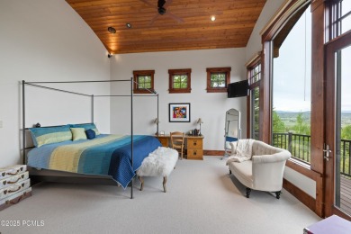 7725 Glenwild Drive is a striking architectural masterpiece on Glenwild Golf Club and Spa in Utah - for sale on GolfHomes.com, golf home, golf lot