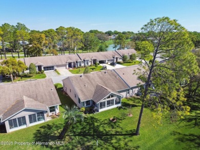 This Beautiful Extended Oakmont Model End Unit Villa overlooking on Timber Pines Golf Course in Florida - for sale on GolfHomes.com, golf home, golf lot
