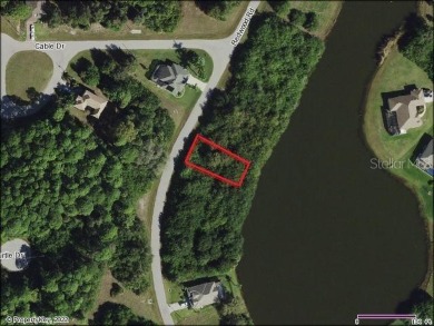 WATERFRONT LOT! Amazing view, imagine living here and watching on Rotonda Golf and Country Club - Long Marsh  in Florida - for sale on GolfHomes.com, golf home, golf lot