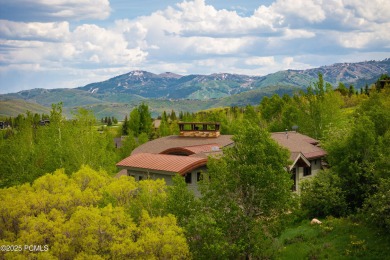 7725 Glenwild Drive is a striking architectural masterpiece on Glenwild Golf Club and Spa in Utah - for sale on GolfHomes.com, golf home, golf lot