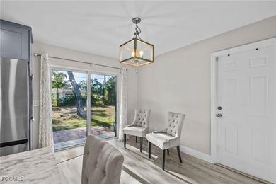 Welcome to 18470 Geranium Road, where MODERN style meets WARM on Estero Country Club in Florida - for sale on GolfHomes.com, golf home, golf lot